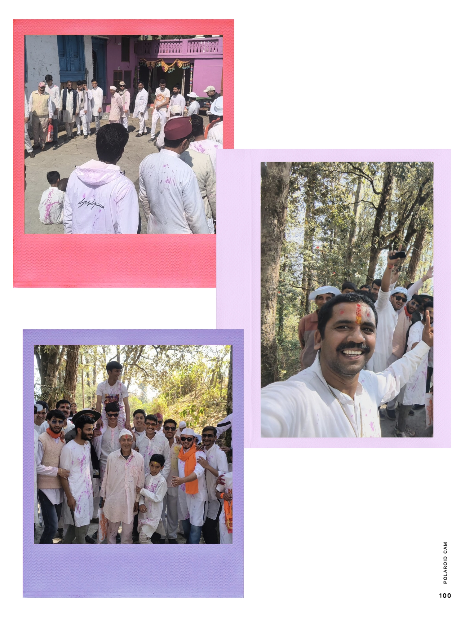 बेरीनाग के खितोली गांव की होली नगर बाजार में गूंज उठी