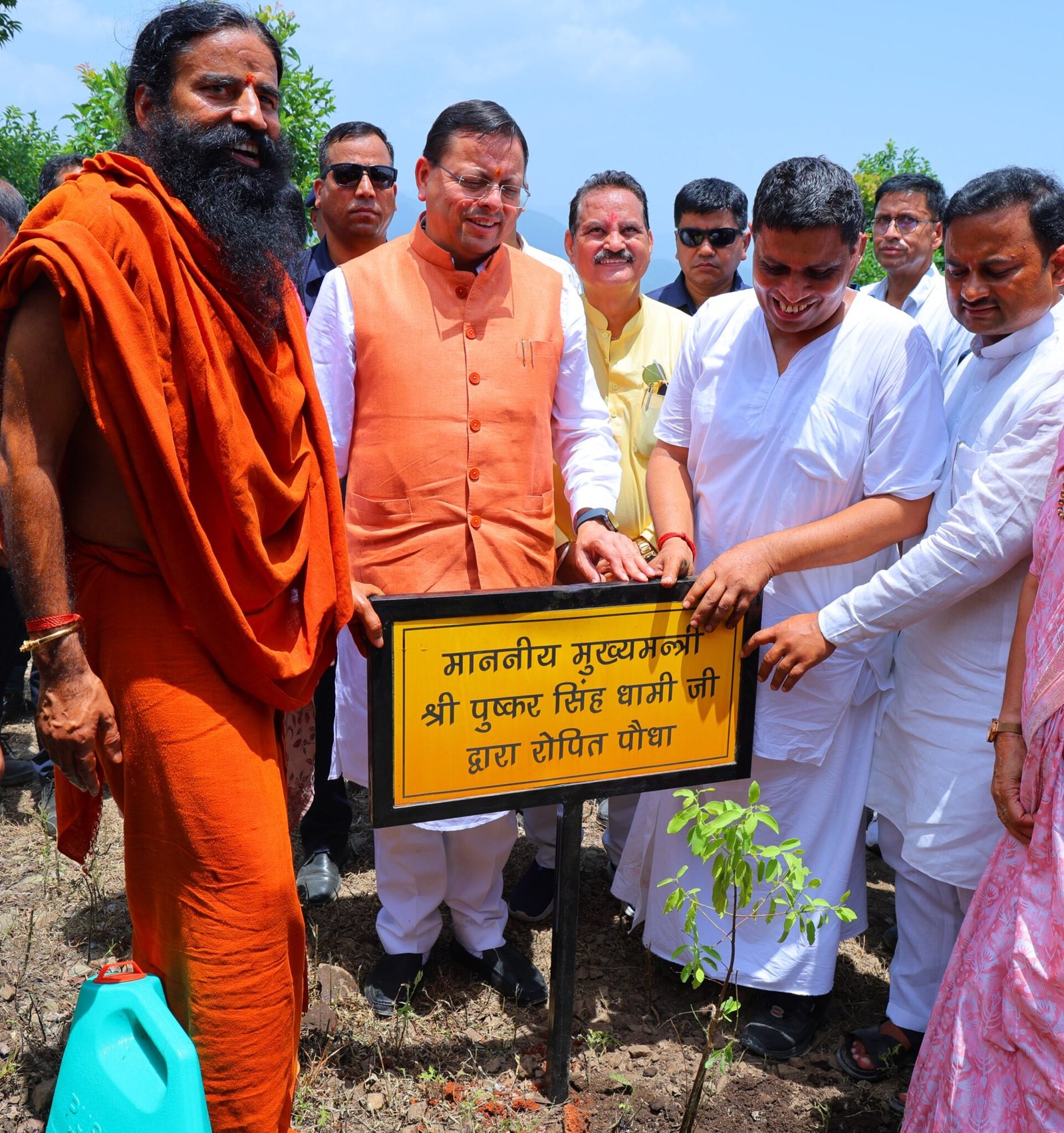 हरेला पर मालाग्राम पहुंचे सीएम धामी